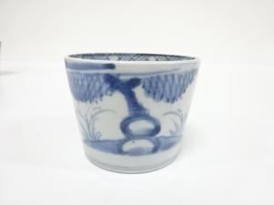 古伊万里　染付　蕎麦猪口